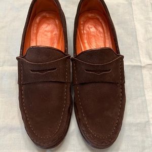 Facconable Women’s Black Suede Loafer 9